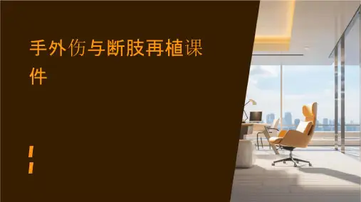 手外伤与断肢再植课件