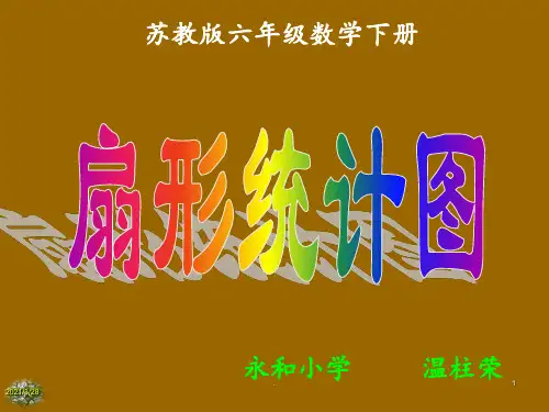 (苏教版)六年级数学下册扇形统计图PPT课件