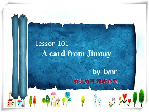 新概念英语NCE1_Lesson101-102(共49页)课件