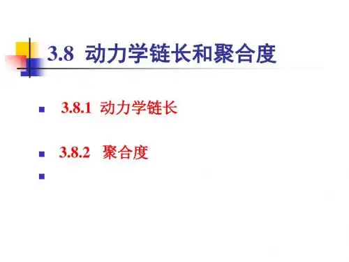 动力学链长和聚合度-精选文档