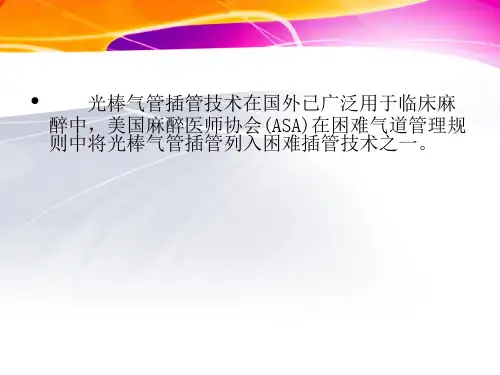 光棒的使用方法MicrosoftPowerPoint演示文稿