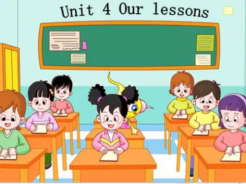 Unit 4 Our lessons11