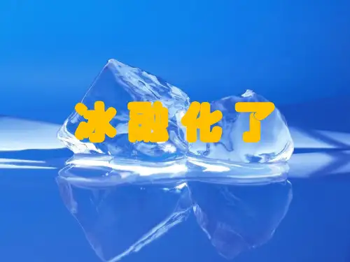 三年级上册科学-冰融化了-教科版(共19张)-PPT课堂课件