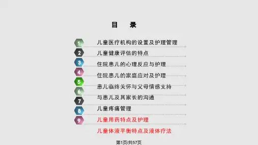 住院患儿护理及其家庭支持PPT课件
