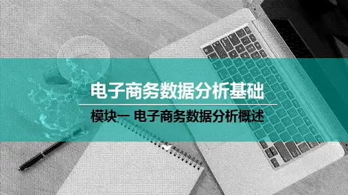 1 模块一 电子商务数据分析概述