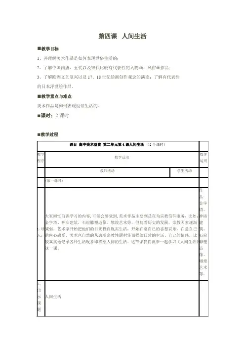 人间生活