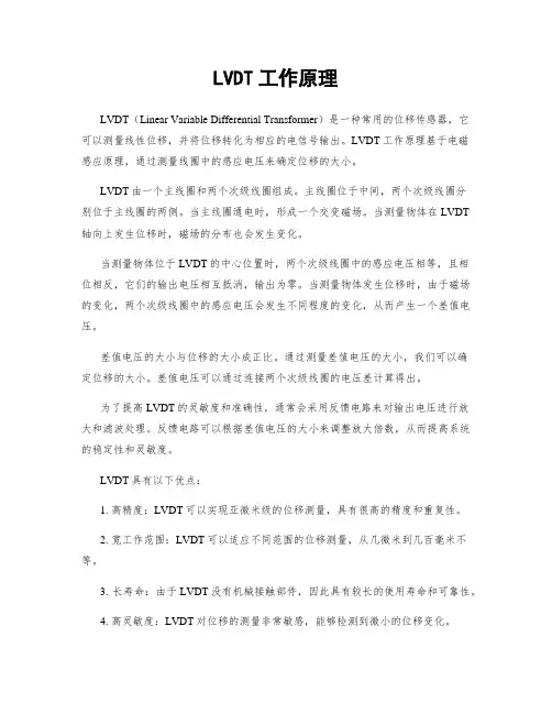 LVDT工作原理