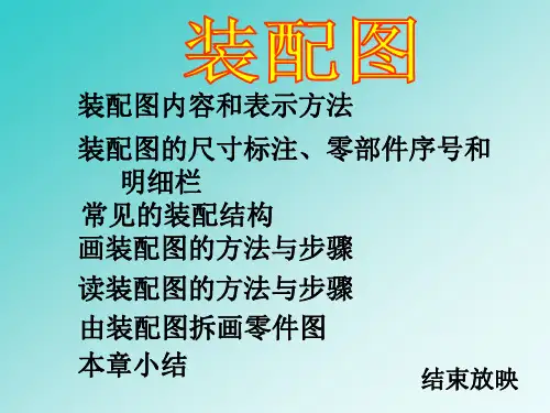 拆画零件图