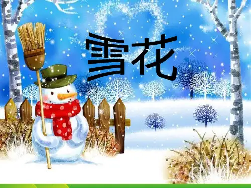 人教版二年级音乐上册：《雪花》课件03