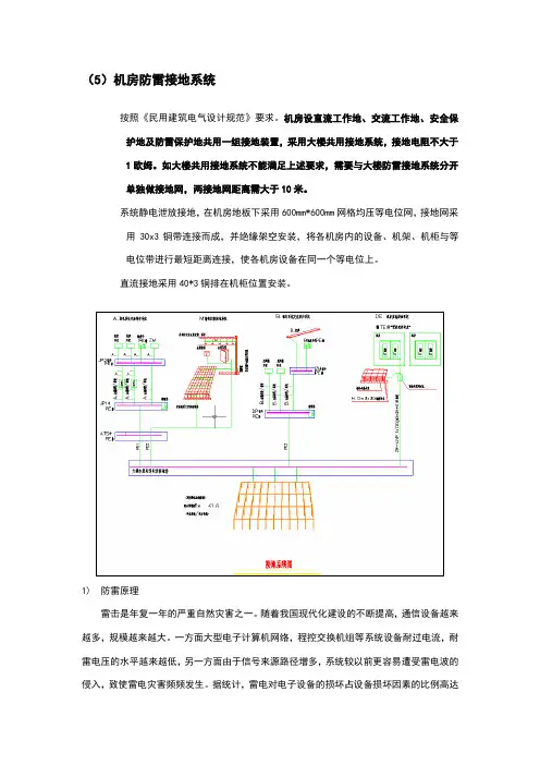 机房防雷接地系统
