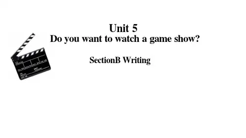 Unit 5 Section B 3a-Self Check 课件 人教版英语八年级上册