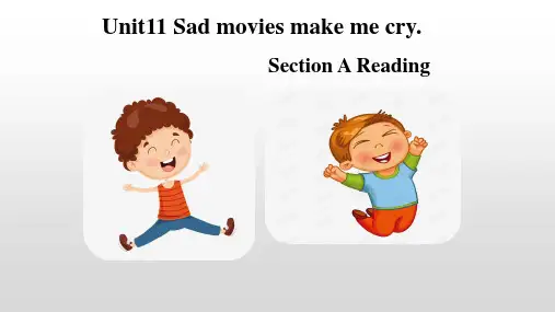 人教版九年级Unit11SadmoviesmakemecrySectionA3a-3creading