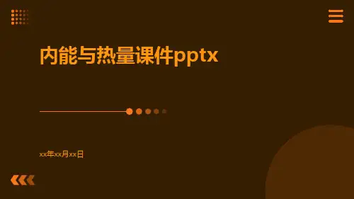 内能与热量课件pptx