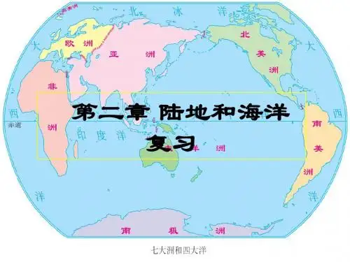 星球版七年级第三单元陆地和海洋复习