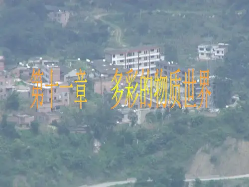 人教版九年级同步教学课件十一章多彩的物质世界