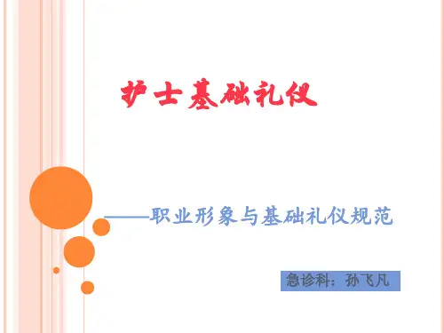 护理礼仪1(PPT33页)