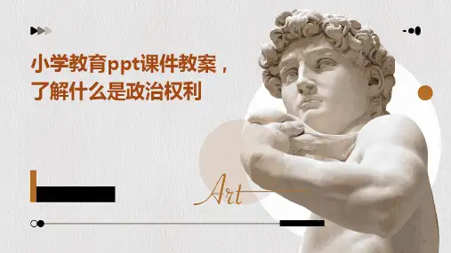 小学教育ppt课件教案,了解什么是政治权利