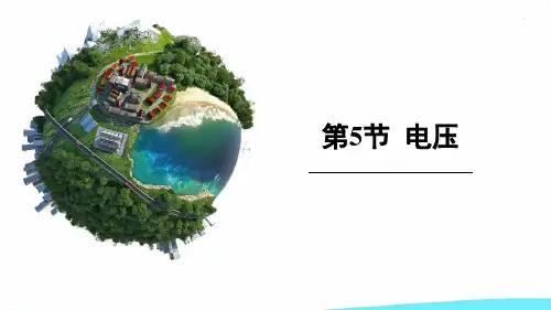 北师大物理九年级 第十一章 五电  压(共16张PPT)