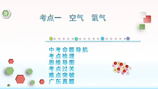 中考化学一轮专题复习课：考点1 空气 氧气(共65张PPT)