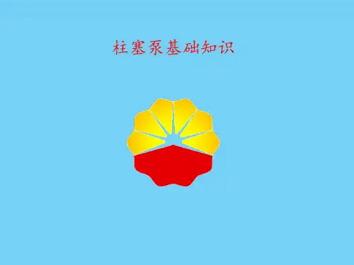 柱塞泵基础知识