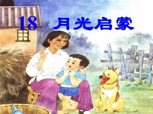 苏教版小学五年级语文下册《月光启蒙》课件 
