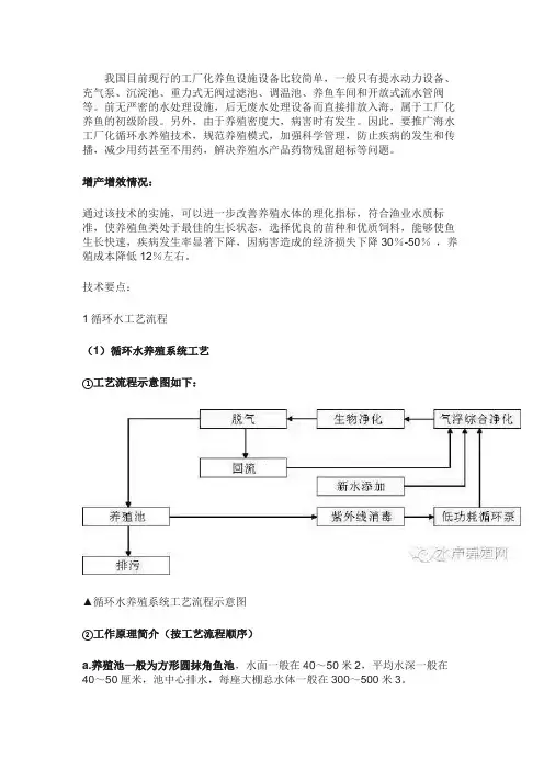 工厂化水产养殖