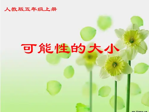 数学五年级上册课件 《 可能性的大小》(共12张PPT)人教版