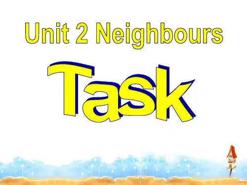 译林版七年级英语下册Unit 2 Task课件