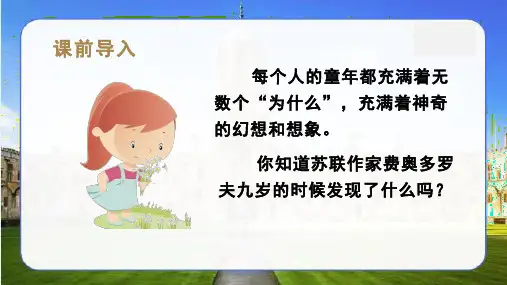 最新部编版五年级语文下册《23 童年的发现》精品教学课件