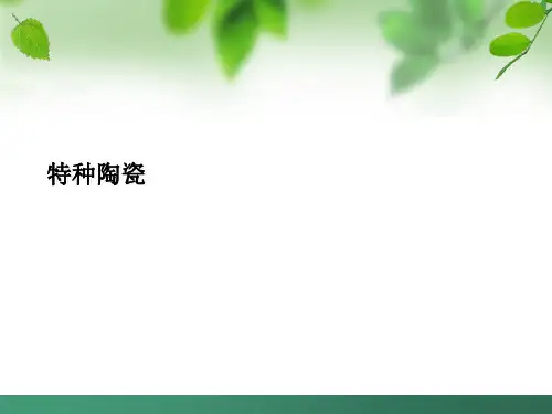 特种陶瓷课件