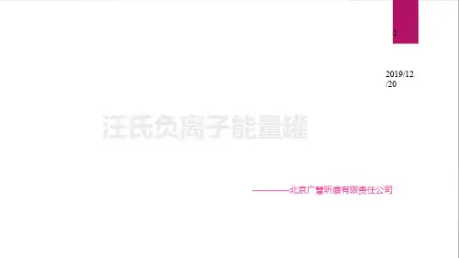 汪氏能量罐介绍PPT课件