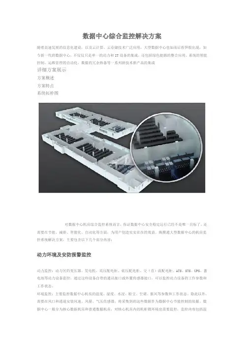 数据中心综合监控解决方案