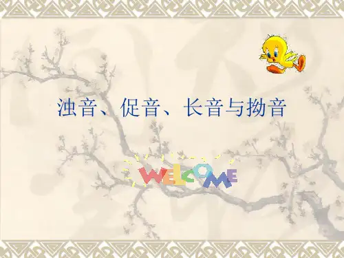 日语浊音、拗音