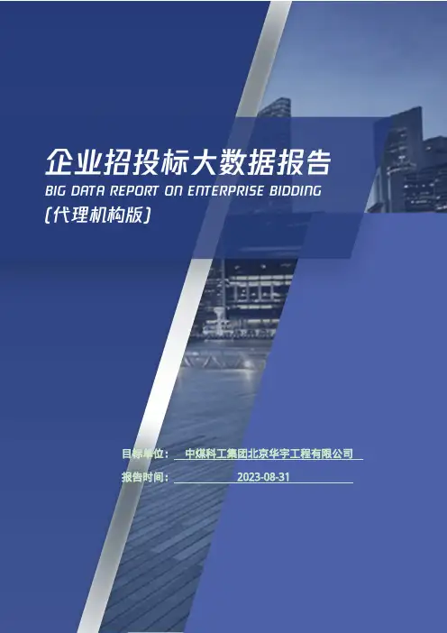 中煤科工集团北京华宇工程有限公司_企业报告(代理机构版)