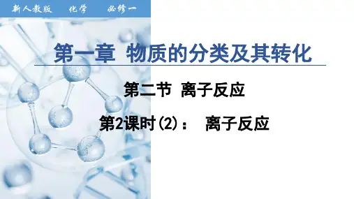离子共存ppt课件