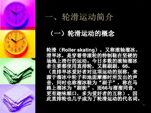 轮滑ppt课件