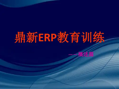 鼎新ERP教育训练