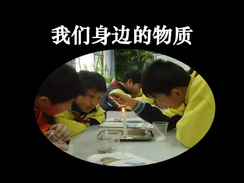 《我们身边的物质》物质的变化PPT课件二