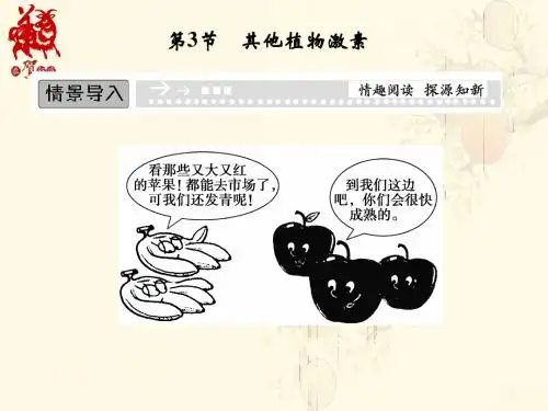 生物：3-3其他植物激素(必修3)(优秀课件)