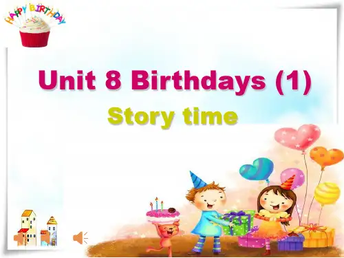 英语五年级下牛津译林版unit 8 birthdays课件