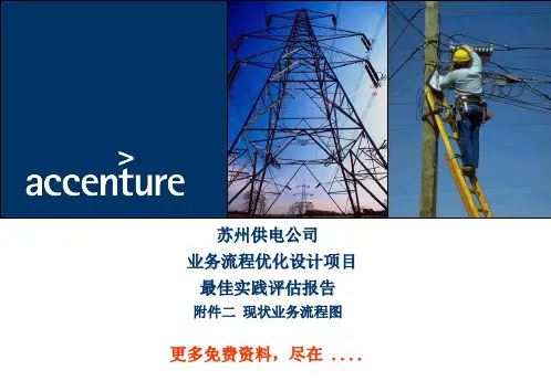 苏州供电公司业务流程优化设计项目最佳实践评估报告(ppt 41页)