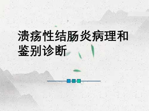 溃疡性结肠炎病理与鉴别诊断