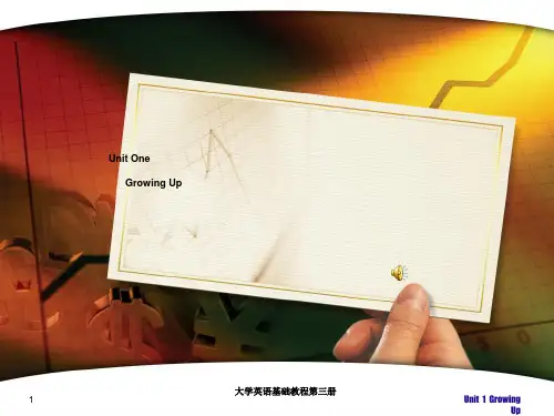大学英语PPT教程