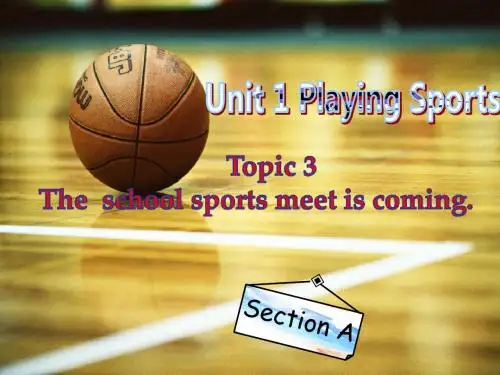 2019年八年级仁爱英语Unit1Topic3SectionA课件共24张PPT语文