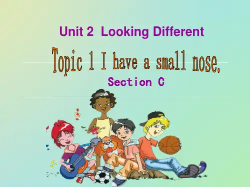 仁爱版英语七年级上册Unit2-Topic1-SectionC精品PPT课件