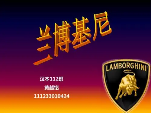 《中文兰博基尼》PPT课件