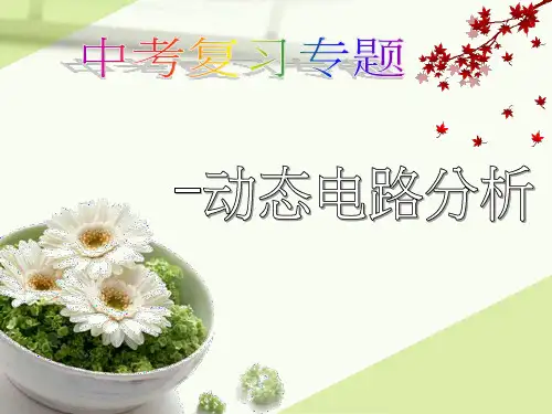 中考物理复习专题课件：欧姆定律一动态电路分析24张