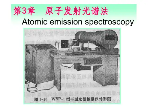 原子发射光谱法_ppt课件