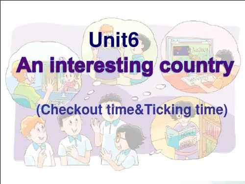 牛津译林版-英语-六下-Unit 6 An interesting country.精品课件