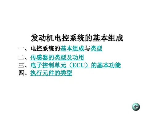电子控制单元——ECU